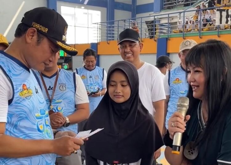 Sebanyak 34 klub bola basket ball akan berlomba pada even Bupati Cup Basketball Competition 2023