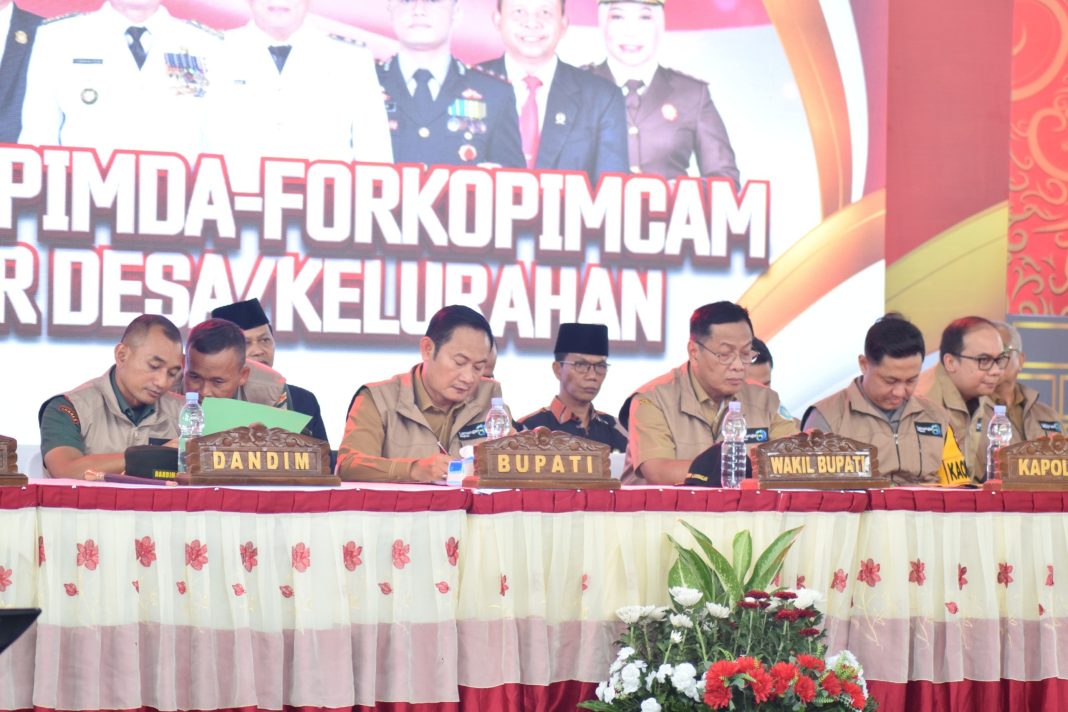 Pemilu Tahun 2024 Semakin Dekat, Pemkab Lamongan Gelar Rakor Forkopimda