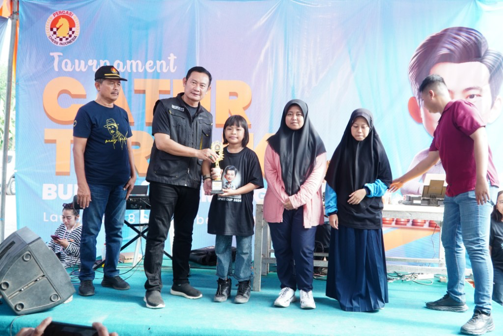 Ratusan Peserta Mulai Sekolah Dasar Hingga SMA Ikuti Turnamen Catur Bupati Cup