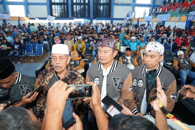 Resmi, Pengasuh Ponpes Sunan Drajat Lamongan Resmi Dukung Yes-Dirham pada pilkada Lamongan 2024